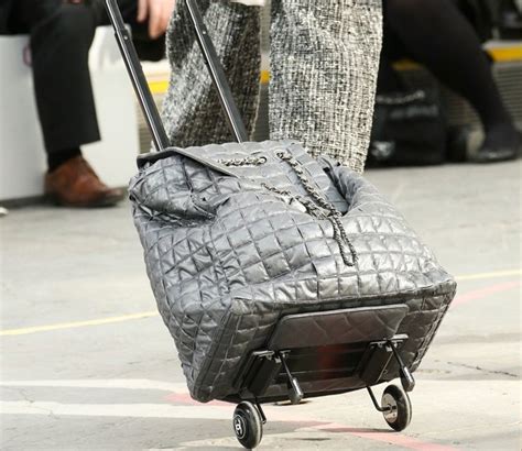 chanel shopping trolley.